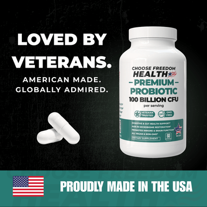 Probiotic 100B CFU Daily Gut Balance & Wellness Support